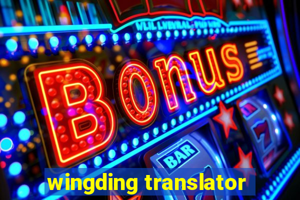 wingding translator